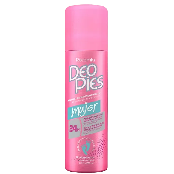 DESODORANTE PARA PIES MUJER 24H