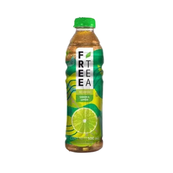 FREE TEA  TE VERDE LIMON 500ML