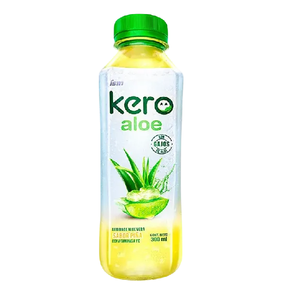 KERO ALOE VERA SABOR DURAZNO 300ML.