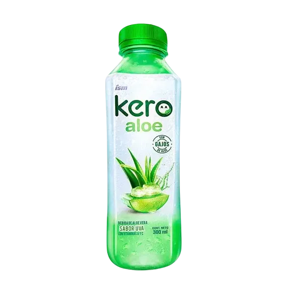 KERO ALOE VERA SABOR UVA 300ML.