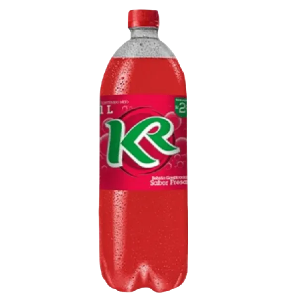GASEOSA KR SABOR FRESA X 1L.