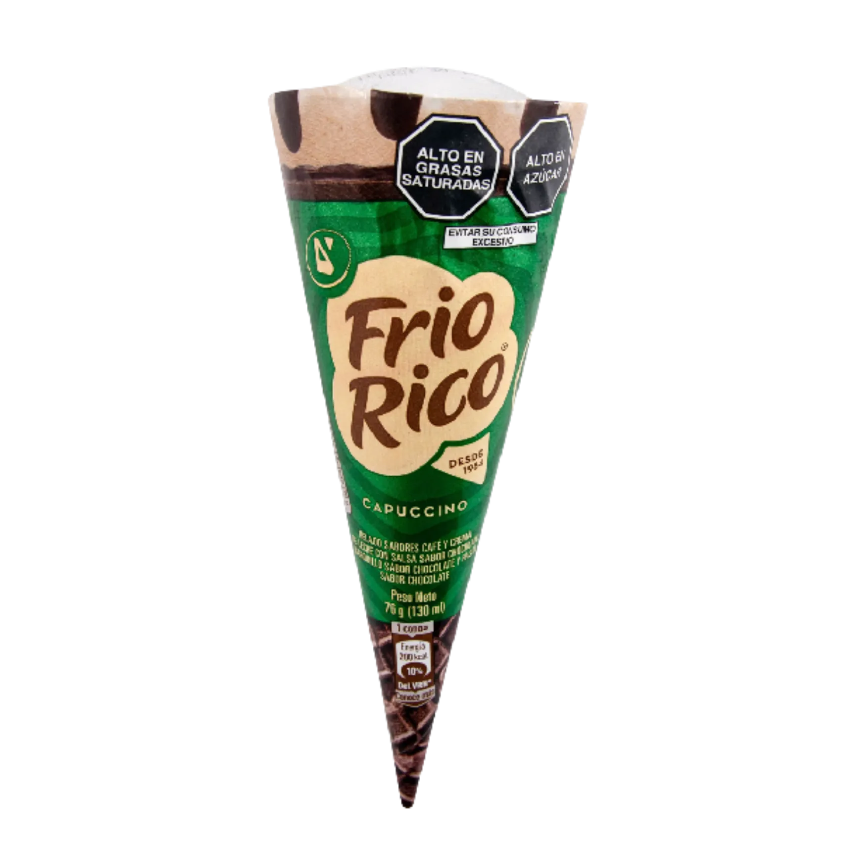 HELADO CAPUCHINO CONO