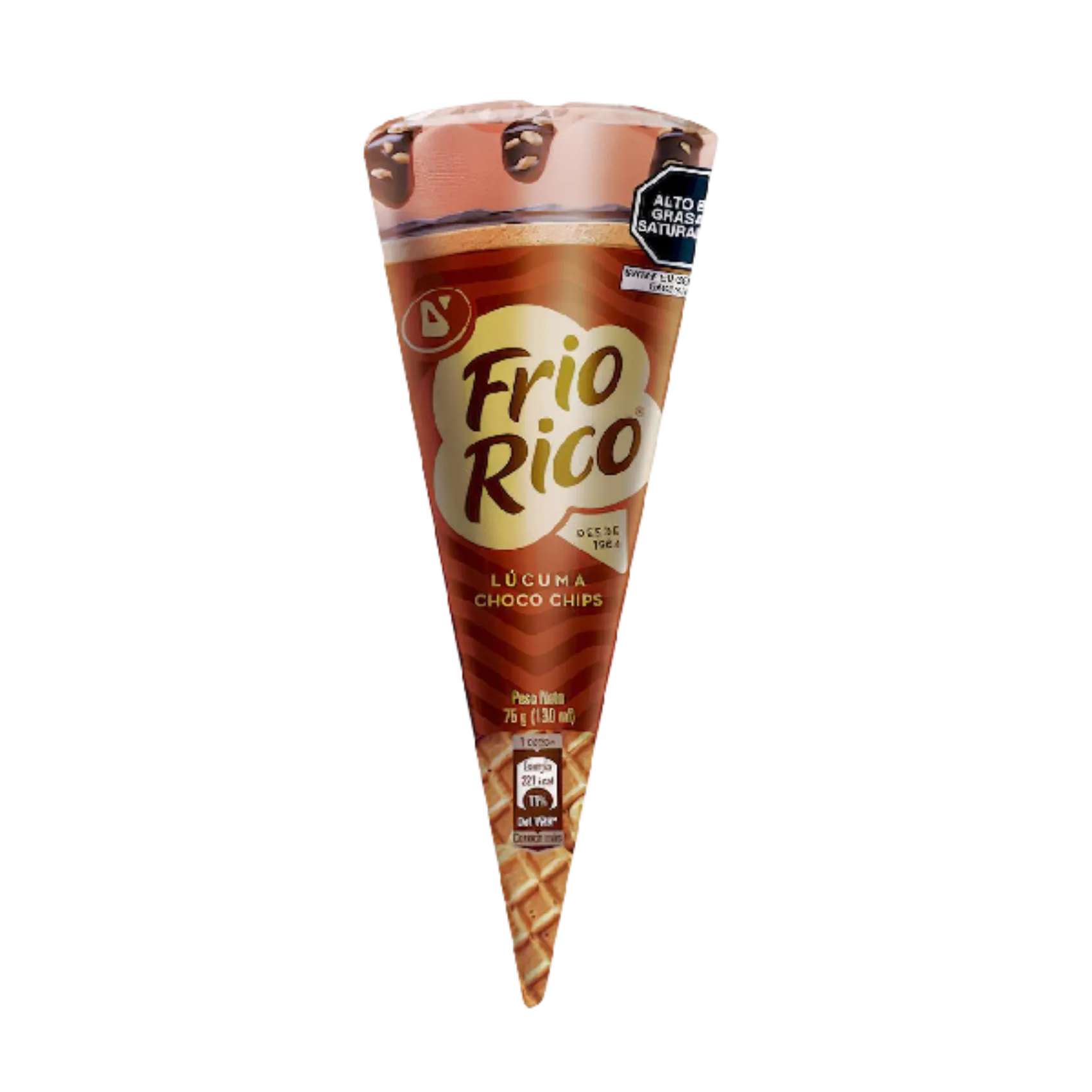 HELADO FRIO RICO LUCUMA CHOCO CHIPS