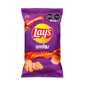 LAYS ONDAS FLAMING HOT 34G